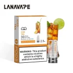 電子煙煙彈 LANA一代透明菸彈 冰紅茶