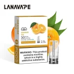 電子煙煙彈 LANA一代透明菸彈 橙冰