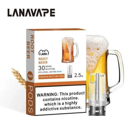 電子煙煙彈 LANA一代透明菸彈 沙士
