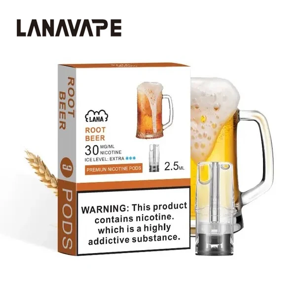 電子煙煙彈 LANA一代透明菸彈 沙士