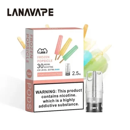 電子煙煙彈 LANA一代透明菸彈 老冰棍