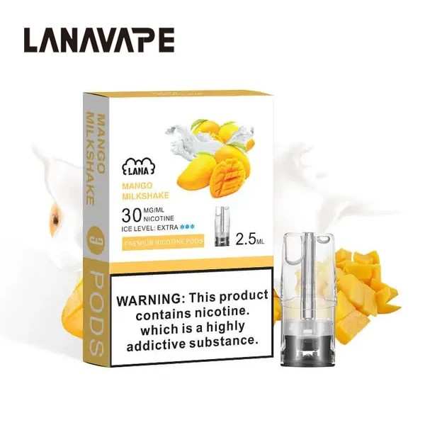 LANA/拉納 芒果酸奶|LANA/拉納 一代透明菸彈 2.5ml 3顆/盒