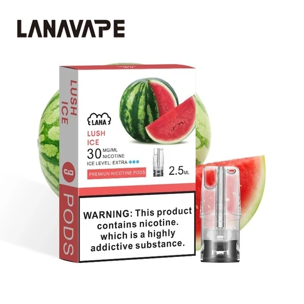 電子煙煙彈 LANA一代透明菸彈 西瓜冰