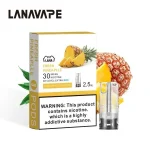 電子煙煙彈 LANA一代透明菸彈 鳳梨