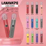 10種顏色｜LANA皮革主機 8W/10W兩檔功率可調 適配一代煙彈
